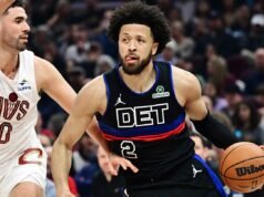 活塞隊的凱德·坎寧安希望在對陣魔術隊的比賽中打出一場精彩的比賽