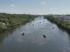 芝加哥運河大規模漏油事件發生數月後,環境威脅依然存在