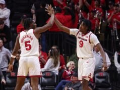 迪倫·格蘭特 (Dylan Grant) 職業生涯最高 28 分帶領羅格斯大學 (Rutgers) 擊敗里海大學 (Lehigh)