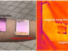 柔性顯示屏可冷卻表面,為傳統標牌提供節能替代方案