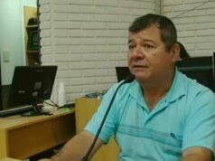 埃梅倫西亞諾·塞納 (Emerenciano Sena) 在塞西莉亞·斯特齊佐夫斯基 (Cecilia Strzyzowski) 殺害女性案的審判中在聲明中哭泣