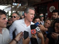 在巴西氣候峰會上,紐瑟姆將加州定位為美國的替代者