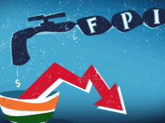 由於全球不確定性,FPI 5 月從印度投資者流出未說明的 1,423.1 億盧比