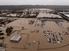 華盛頓大壩潰決引發危及生命的山洪緊急情況