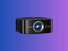 購買這款配備杜比音效的 Google TV 1500 ANSI 智能投影儀可節省 43%