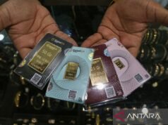 UBS-Galeri24 黃金價格本週在 Pegadaian 上保持穩定