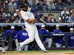 報導:洋基隊與艾梅德·羅薩里奧續簽了一份為期一年、價值 250 萬美元的合同