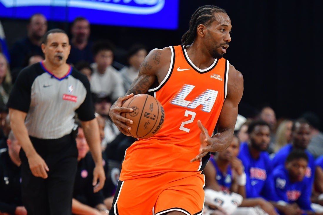 NBA綜述：科懷·倫納德的時代表現超越了快船隊的活塞隊