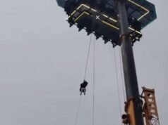 喀拉拉邦:“空中用餐”出了問題,遊客從150英尺高空獲救