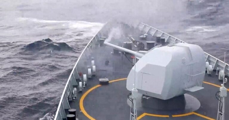 中國在台海軍演向日本發起挑戰