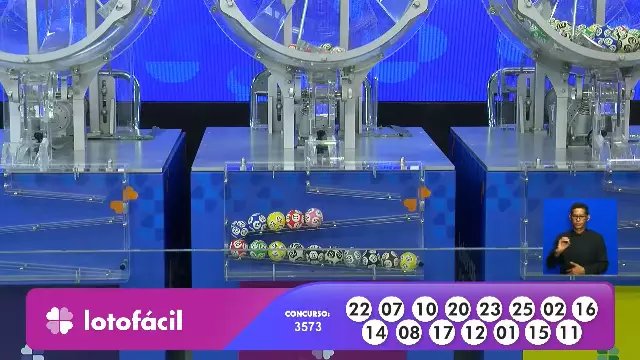 今天有數十場抽獎：Lotofácil、Quina 等