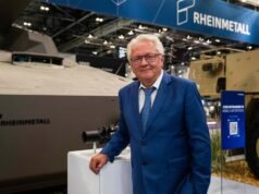 萊茵金屬公司總裁阿明·帕珀格面臨德國重新武裝