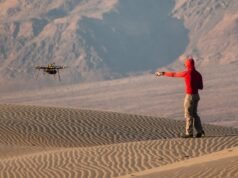 NASA 在死亡谷測試無人機 2025 年 12 月 15 日每日照片