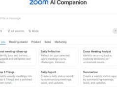 如果您需要進行視頻通話,Zoom 還將配備人工智能助手