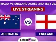 澳大利亞 vs 英格蘭 Ashes 免費在線直播第三次測試 2025:如何在電視上觀看 AUS vs ENG 板球比賽直播?