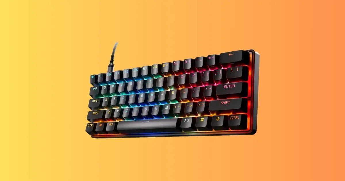 SteelSeries 鍵盤促銷將可調扳機降至 159.99 美元