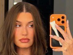 海莉·比伯 (Hailey Bieber) 剪掉幾英寸長的頭髮後,首次以時髦的波波頭亮相