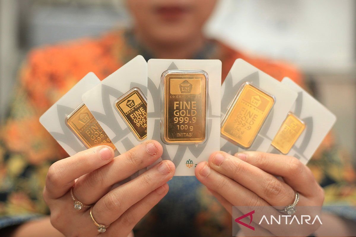 今天金價最終上漲 13,000 印尼盾，至每克 25.89 億印尼盾。