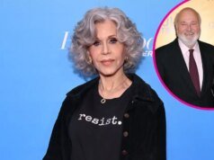 簡·方達在米歇爾的妻子羅布·萊納去世前一天晚上見到了他們