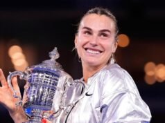 薩巴倫卡連續第二個賽季被評為WTA年度最佳球員