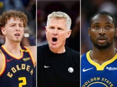 史蒂夫·科爾宣布勇士隊名單決定喬納森·庫明加、布蘭丁·波津斯基