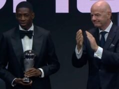 沒有阿根廷人,本賽季的理想11人在最佳獎上公佈