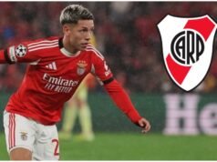 詹盧卡·普雷斯蒂亞尼 (Gianluca Prestianni) 越來越接近河流:暗示性的帖子讓球迷興奮不已