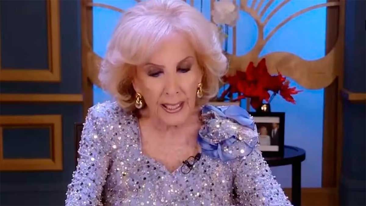 Mirtha Legrand 向 Alejandro Fantino 道歉：“這是一個荒謬的評論”