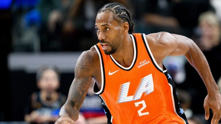 NBA新聞：快船隊科懷·倫納德拿下55分戰勝活塞隊