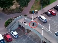 令人震驚的視頻展示了一名恐怖分子在澳大利亞襲擊中被殺的戲劇性時刻