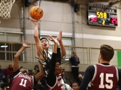 強大而有侵略性的 Rykan Wu 幫助排名第一的德保羅預科隊擊敗了排名第三的 Kankakee