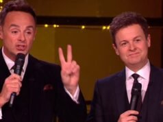 Ant 和 Dec 在後台連續告訴 Simon Cowell:“我們要離開英國達人秀”