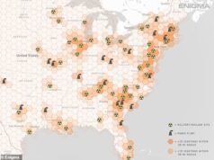 一份新報告顯示美國核設施遭到數千個不明飛行物的秘密入侵