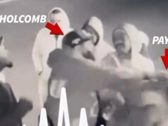 據稱,該視頻顯示喜劇演員科里·霍爾科姆(Corey Holcomb)對臉部進行了喜劇性的一拳