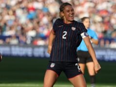 特里尼蒂·羅德曼在美國女足回歸中進球“新開始”