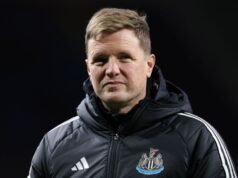 紐卡斯爾主帥埃迪·豪:“足球不是金錢的問題,而是球場的問題”