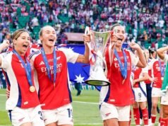 阿森納和哥譚隊是新一屆國際足聯女子冠軍杯的熱門球隊