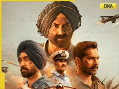 Sunny Deol 的電影處於 BEAST 模式,週日票房收入 5.4 億盧比創造歷史,週一票房收入將突破 20 億盧比