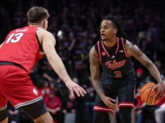 印第安納州尼克·多恩憑藉三分輕鬆戰勝羅格斯大學