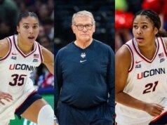 Geno Auriemma 最新的 Azzi Fudd,作者:Sarah Strong Decision Change