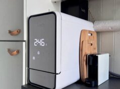 Loch 的膠囊洗碗機體積小、快速、高效,無需管道