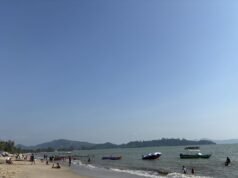 達巴努里中部潘丹海灘的旅遊業開始復蘇