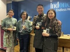 Grab 攜中小微企業合作夥伴在 2026 年世界經濟論壇上展示印尼咖啡的味道