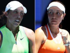 澳大利亞網球公開賽冠軍麥迪遜·凱斯在輸給世界上最富有的網球運動員後被迫放棄她的“總收入”。