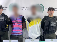 肯尼迪一家商業機構的兩名涉嫌搶劫者持槍被捕 – Publimetro Columbia