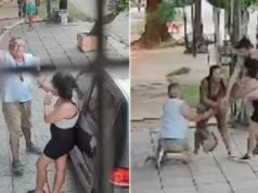 他與家人爭吵,用棍子襲擊他們,死於心髒病