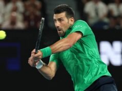 諾瓦克·德約科維奇取得 400 場大滿貫勝利,追平羅傑·費德勒的澳大利亞網球公開賽 ATP 巡迴賽紀錄