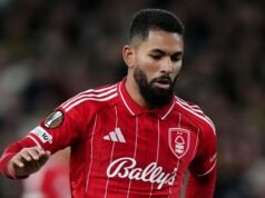 道格拉斯·路易斯準備租借阿斯頓維拉