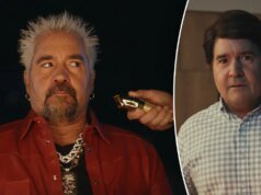 蓋伊·費里 (Guy Fieri) 在 58 歲生日之際首次以刮得乾乾淨淨的新造型亮相。