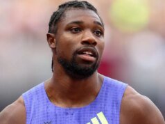 在新百倫田徑比賽之前,諾亞·萊爾斯向其他運動員發出了公開邀請。